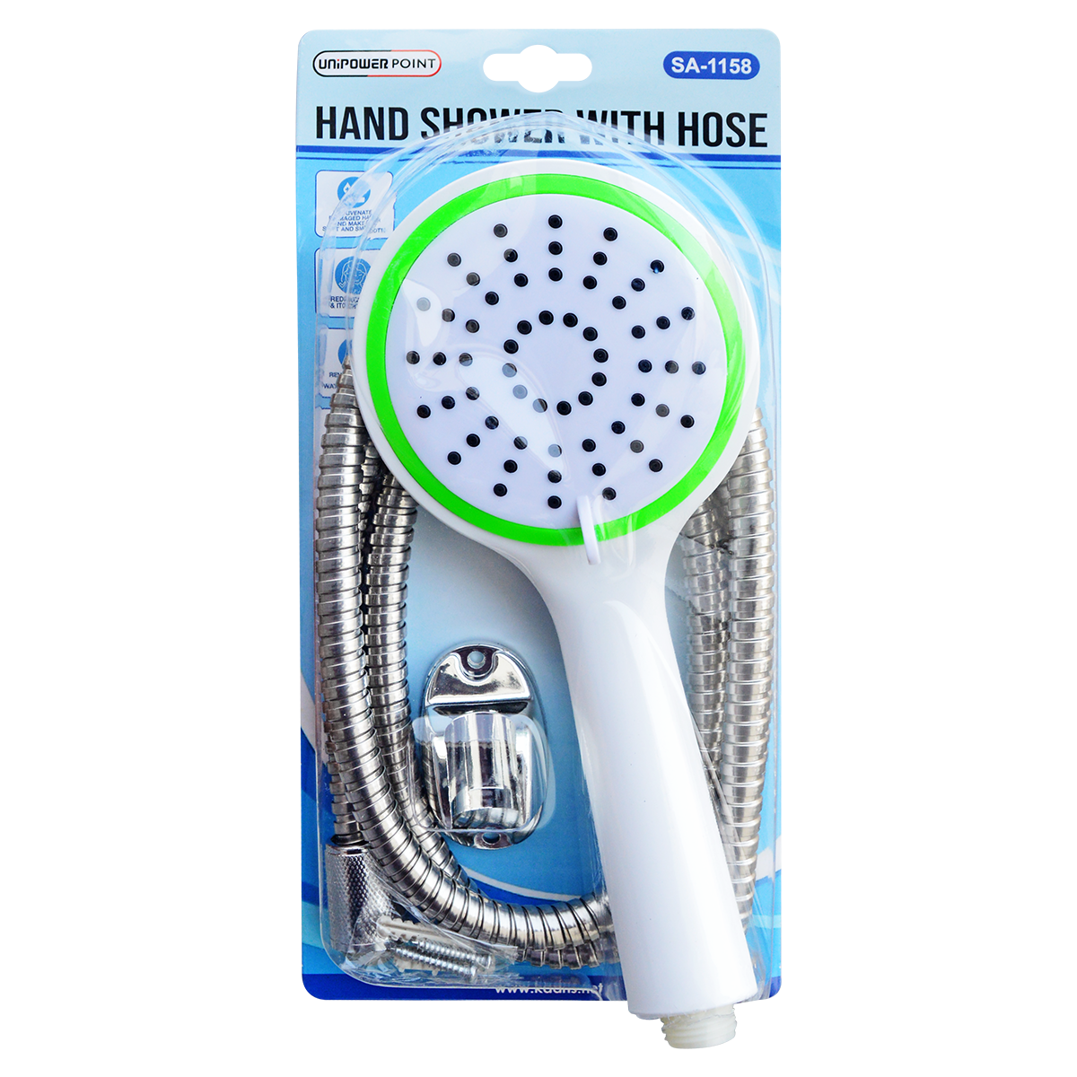 SA-1158 UNIPOWER HAND SHOWER SET- PVC