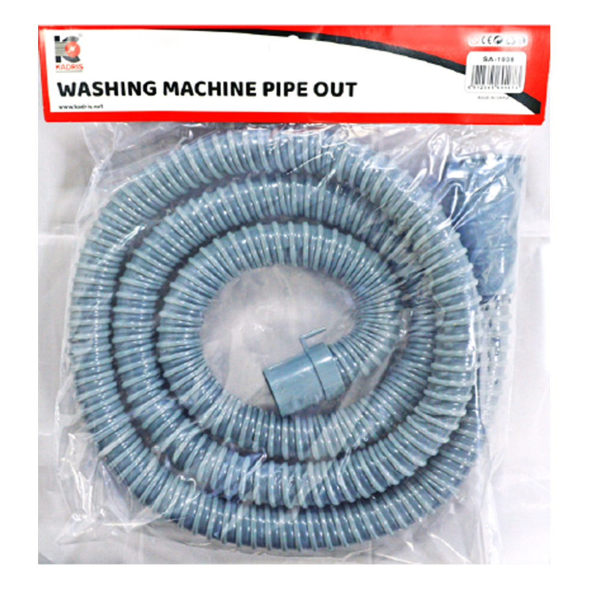 SA-1038 KADRIS WASHING MACHINE PIPE OUT