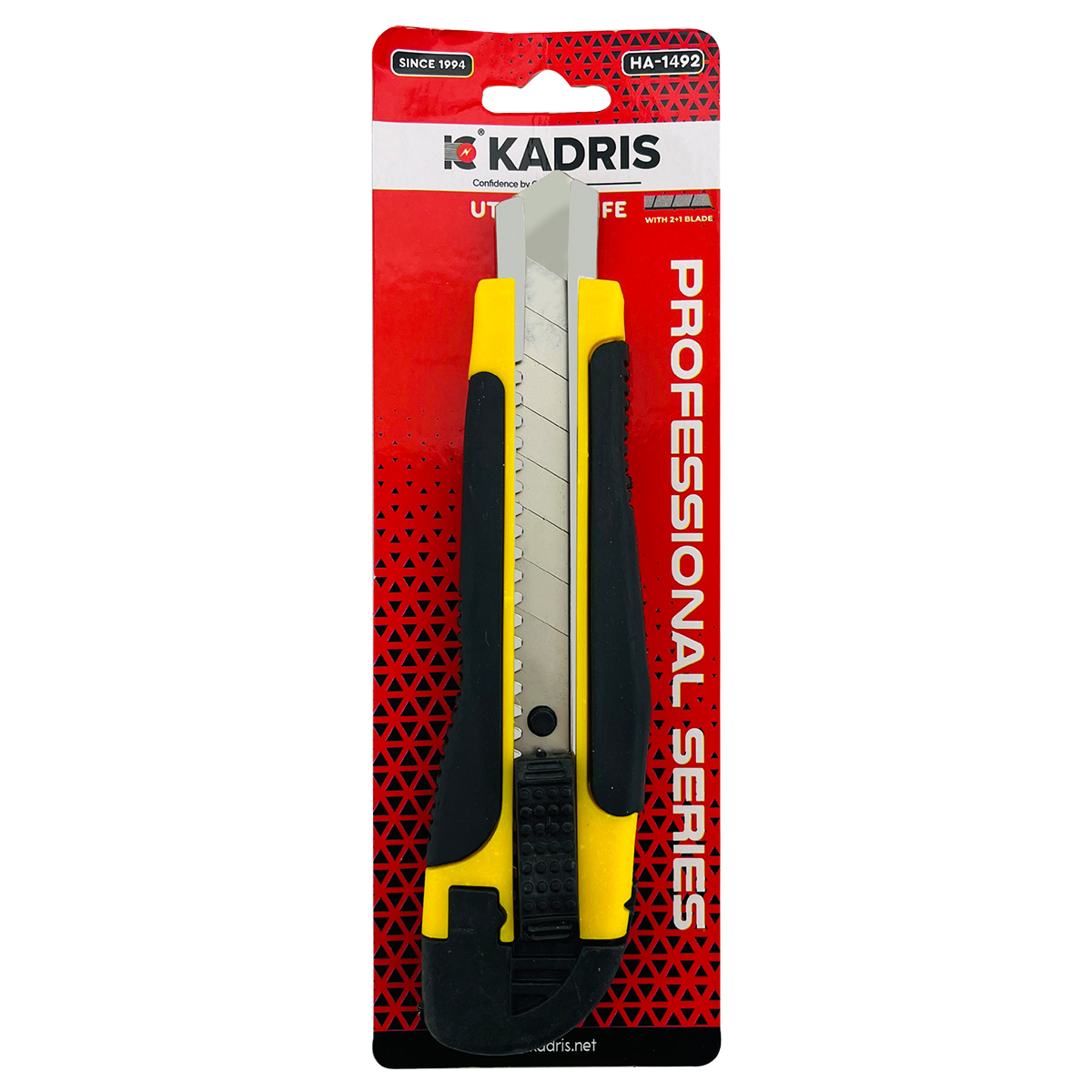 HA-1492 KADRIS UTILITY KNIFE WITH 1+2 BLADE